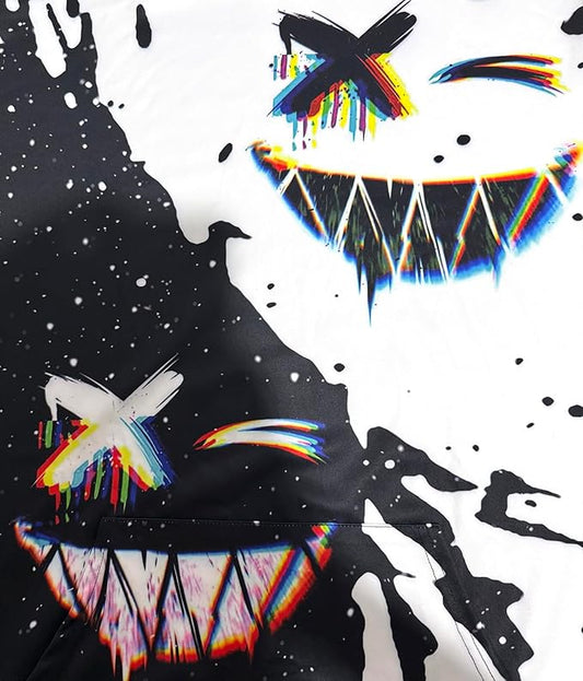 Men Women Unisex Hoodies Novelty 3D Print Graphic Hooded Pullover