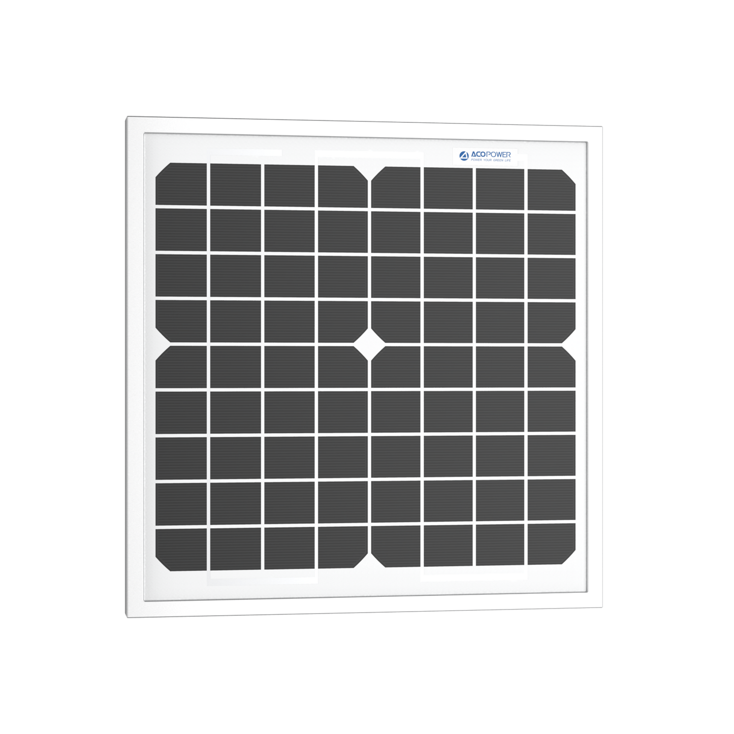 10 Watt 12 Volt Monocrystalline Solar Panel