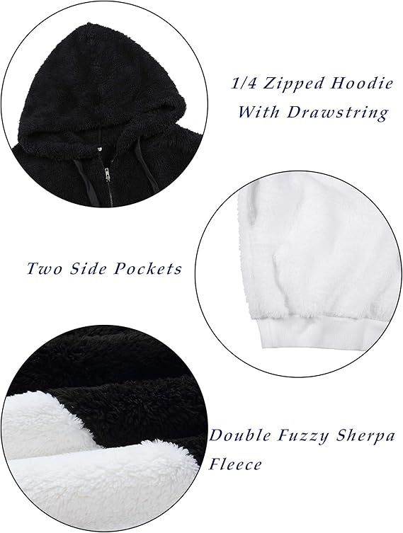 Women Casual Double Fuzzy Sweatshirt