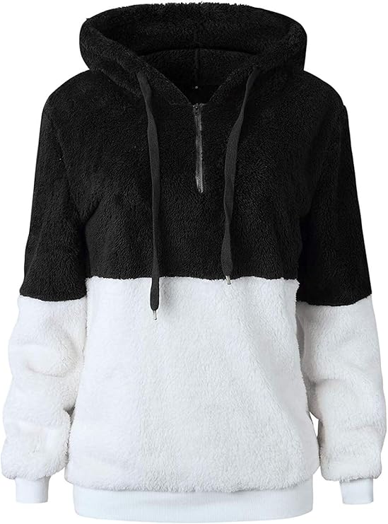 Women Casual Double Fuzzy Sweatshirt