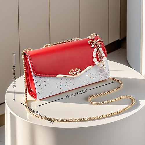 Small Retro Classic Messenger Bag for Women - Shoulder, Crossbody, Clutch Purse - Fashion Simple and Versatile