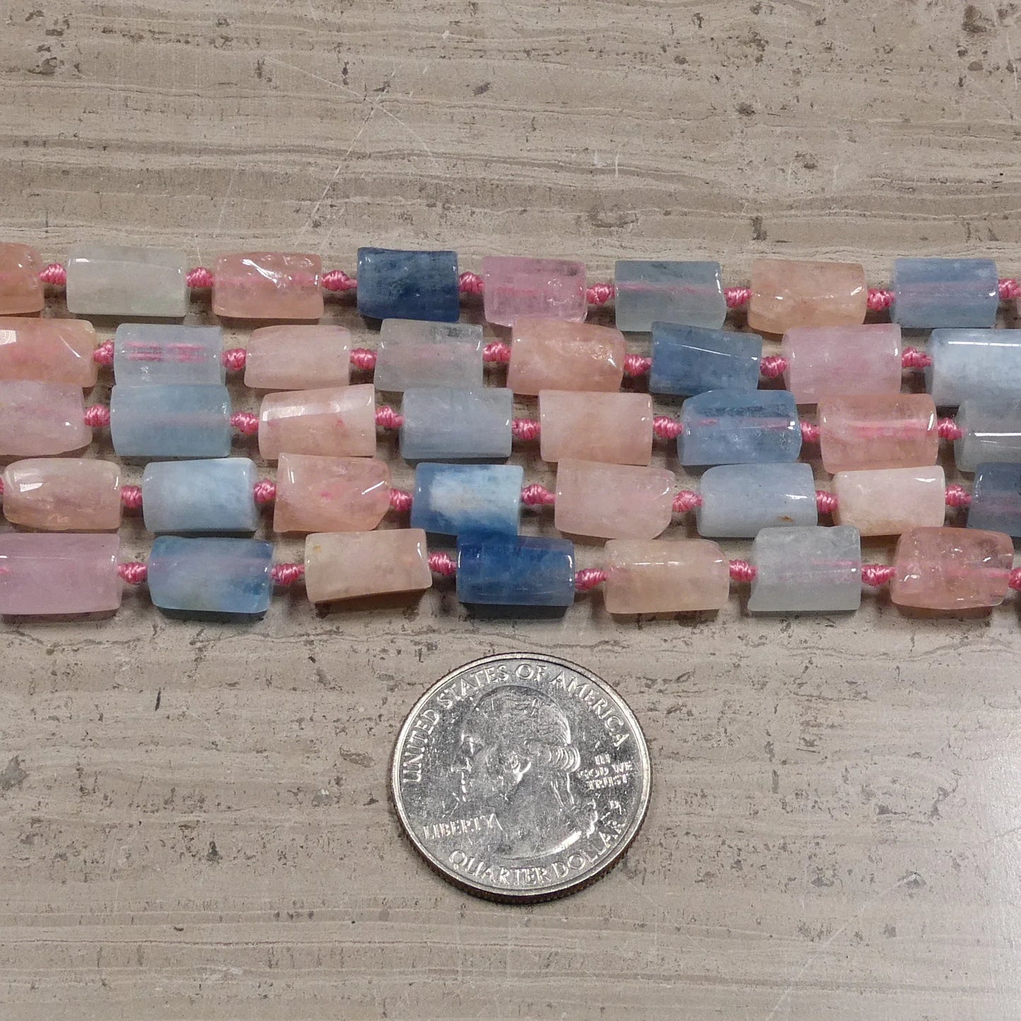 Mix Beryl (Aquamarine & Morganite) ShapesMix Beryl (Aquamarine & Morganite) Shapes