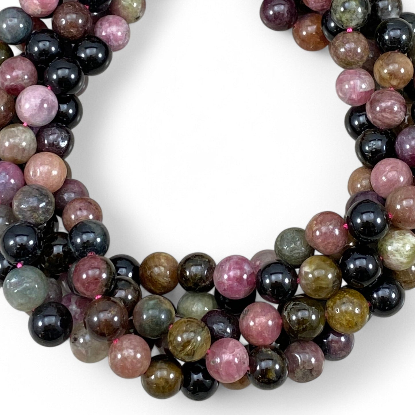 Multi Tourmaline, Watermelon Tourmaline Round
